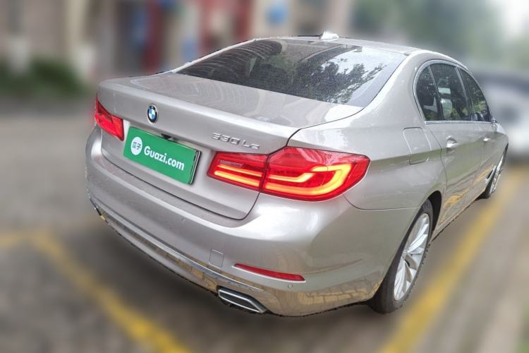 Used BMW 5 Series New Energy 2020 Mileage Upgrade Version 530Le Pioneer Edition Rear Right 45 Deg