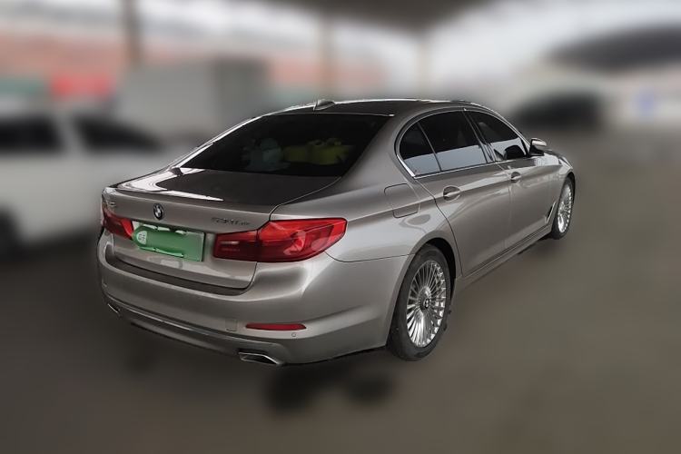 Used BMW 5 Series New Energy 2020 Mileage Upgrade Version 530Le Luxury Package Rear Right 45 Deg