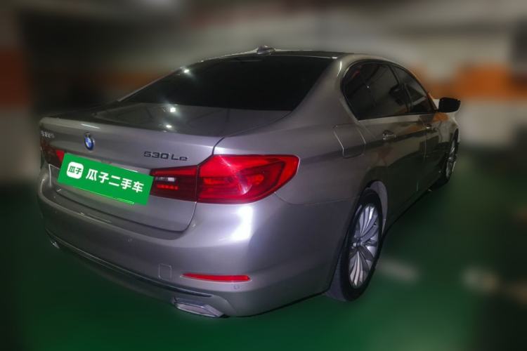 Used BMW 5 Series New Energy 2020 530Le Luxury Package Rear Right 45 Deg