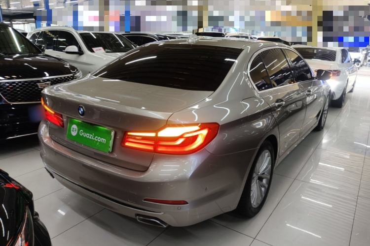 Used BMW 5 Series New Energy 2020 Mileage Upgrade Version 530Le Pioneer Edition Rear Right 45 Deg