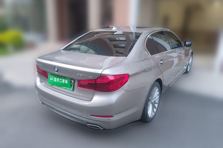 Used BMW 5 Series New Energy 2020 Mileage Upgrade Version 530Le Pioneer Edition Rear Right 45 Deg