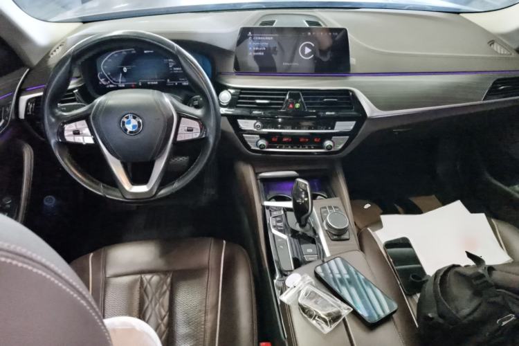 Used BMW 5 Series New Energy 2020 Mileage Upgrade Version 530Le Luxury Package Center Console