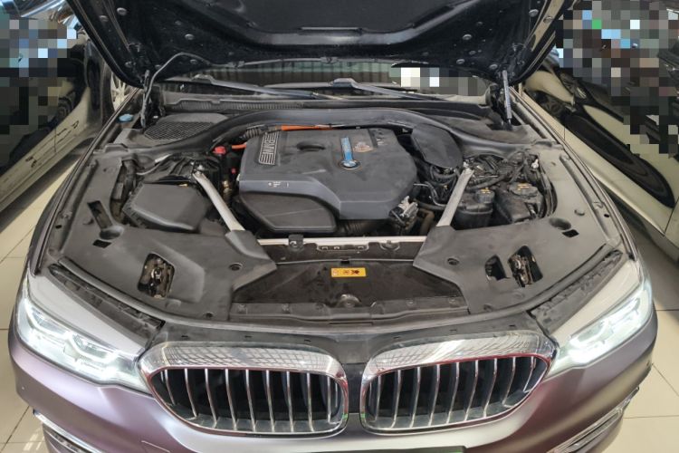 Used BMW 5 Series New Energy 2020 Mileage Upgrade Version 530Le Luxury Package Engine Bay
