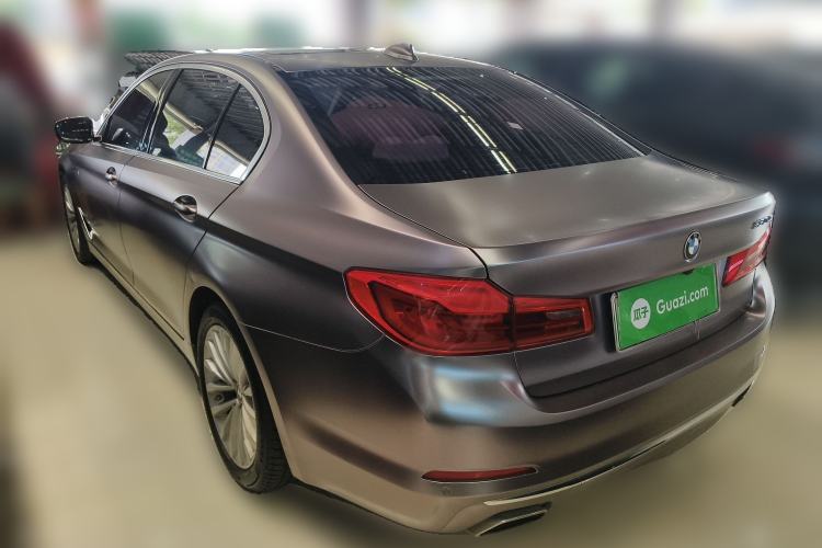 Used BMW 5 Series New Energy 2020 Mileage Upgrade Version 530Le Luxury Package Rear Left 45 Deg