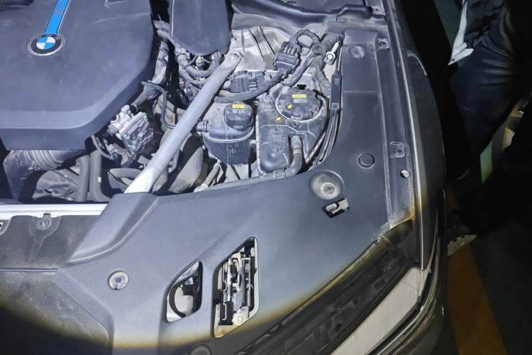Used BMW 5 Series New Energy 2020 Mileage Upgrade Version 530Le Luxury Package Engine Bay Left