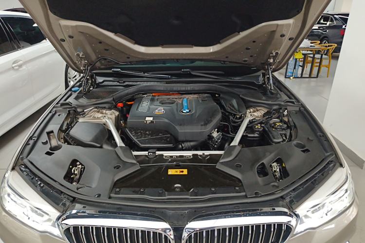 Used BMW 5 Series New Energy 2020 Mileage Upgrade Version 530Le Luxury Package Engine Bay