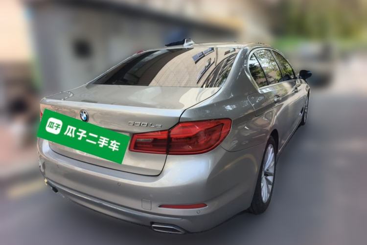 Used BMW 5 Series New Energy 2020 530Le Luxury Package Rear Right 45 Deg