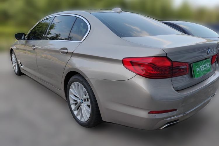 Used BMW 5 Series New Energy 2020 Mileage Upgrade Version 530Le Luxury Package Rear Left 45 Deg