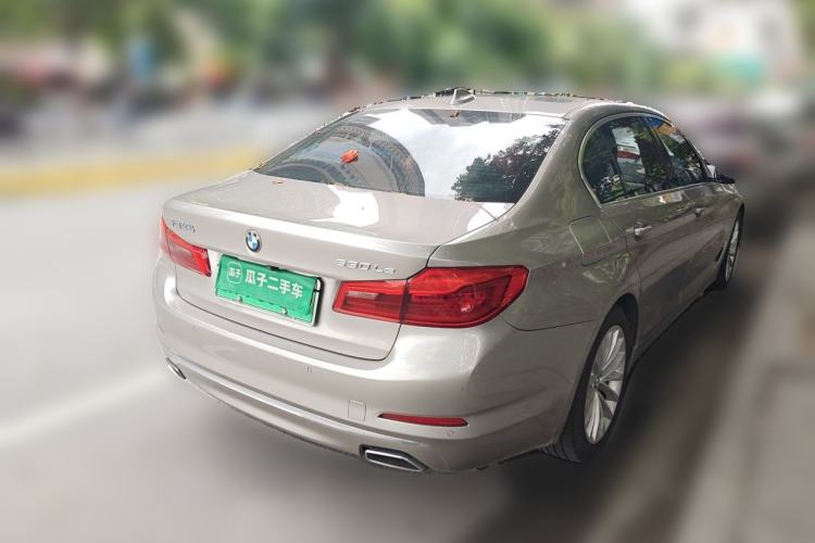 Used BMW 5 Series New Energy 2020 530Le Pioneer Edition Rear Right 45 Deg