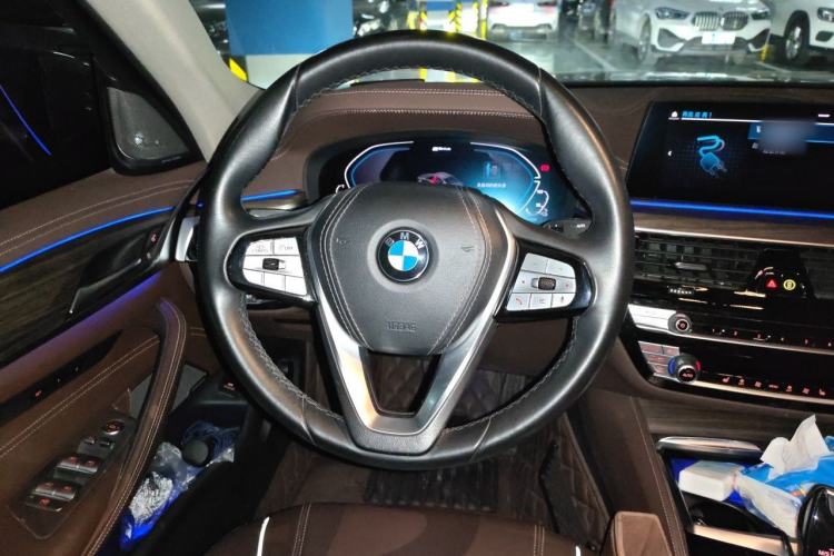 Used BMW 5 Series New Energy 2020 Mileage Upgrade Version 530Le Luxury Package Steering Wheel
