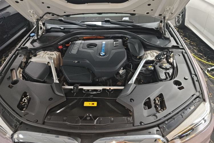 Used BMW 5 Series New Energy 2020 Mileage Upgrade Version 530Le Luxury Package Engine Bay