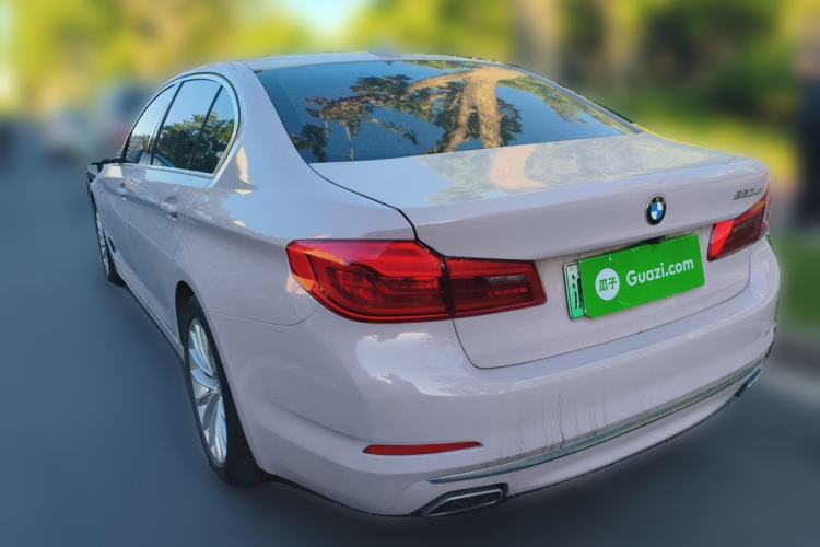 Used BMW 5 Series New Energy 2020 Mileage Upgrade Version 530Le Luxury Package Rear Left 45 Deg