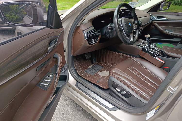 Used BMW 5 Series New Energy 2020 Mileage Upgrade Version 530Le Luxury Package Driver Seat