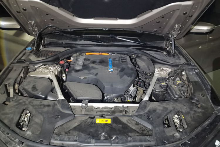 Used BMW 5 Series New Energy 2020 Mileage Upgrade Version 530Le Luxury Package Engine Bay