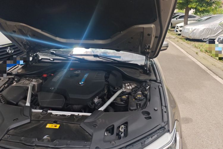 Used BMW 5 Series New Energy 2020 Mileage Upgrade Version 530Le Luxury Package Engine Bay Left