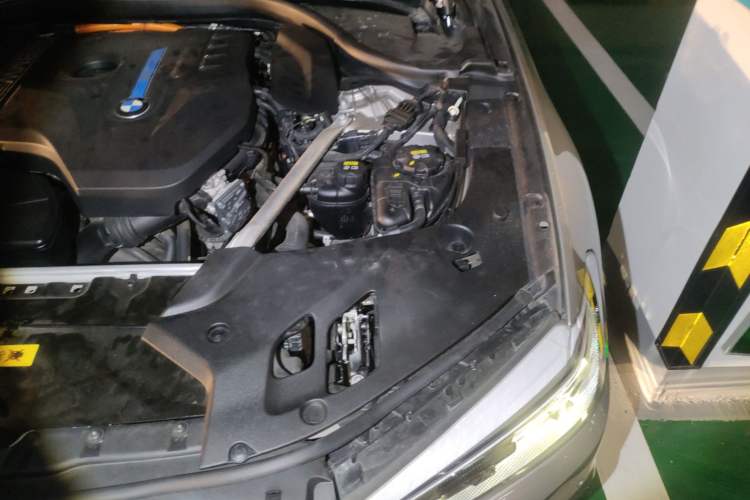 Used BMW 5 Series New Energy 2020 Mileage Upgrade Version 530Le Luxury Package Engine Bay Left
