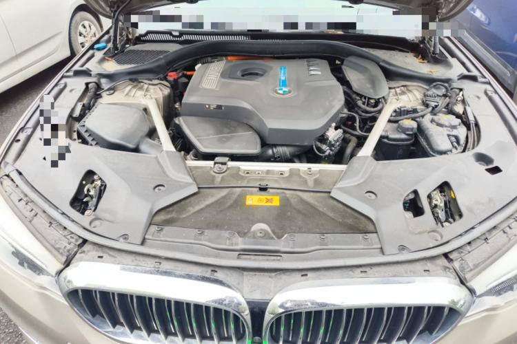 Used BMW 5 Series New Energy 2020 Mileage Upgrade Version 530Le Luxury Package Engine Bay