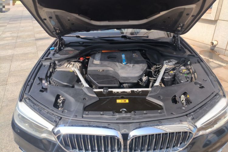 Used BMW 5 Series New Energy 2020 Mileage Upgrade Version 530Le Luxury Package Engine Bay