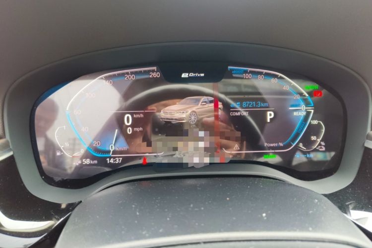 Used BMW 5 Series New Energy 2020 Mileage Upgrade Version 530Le Luxury Package Instrument Cluster