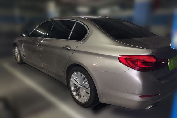 Used BMW 5 Series New Energy 2020 Mileage Upgrade Version 530Le Luxury Package Rear Left 45 Deg
