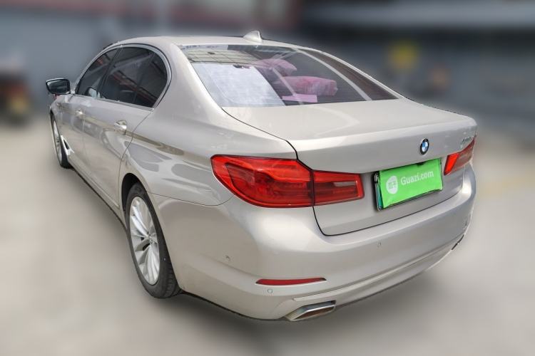 Used BMW 5 Series New Energy 2020 Mileage Upgrade Version 530Le Luxury Package Rear Left 45 Deg