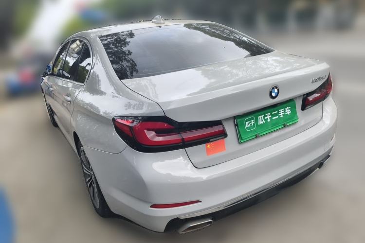 Used BMW 5 Series New Energy 2020 Mileage Upgrade Version 530Le Luxury Package Rear Left 45 Deg