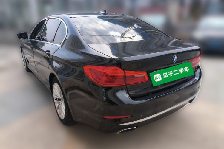 Used BMW 5 Series New Energy 2020 Mileage Upgrade Version 530Le Luxury Package Rear Left 45 Deg
