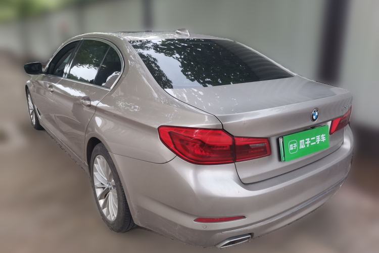 Used BMW 5 Series New Energy 2020 Mileage Upgrade Version 530Le Luxury Package Rear Left 45 Deg