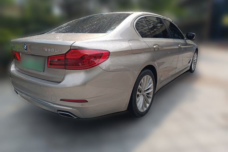 Used BMW 5 Series New Energy 2020 530Le Luxury Package Rear Right 45 Deg