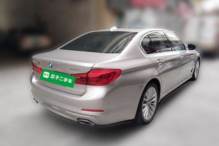 Used BMW 5 Series New Energy 2020 530Le Luxury Package Rear Right 45 Deg