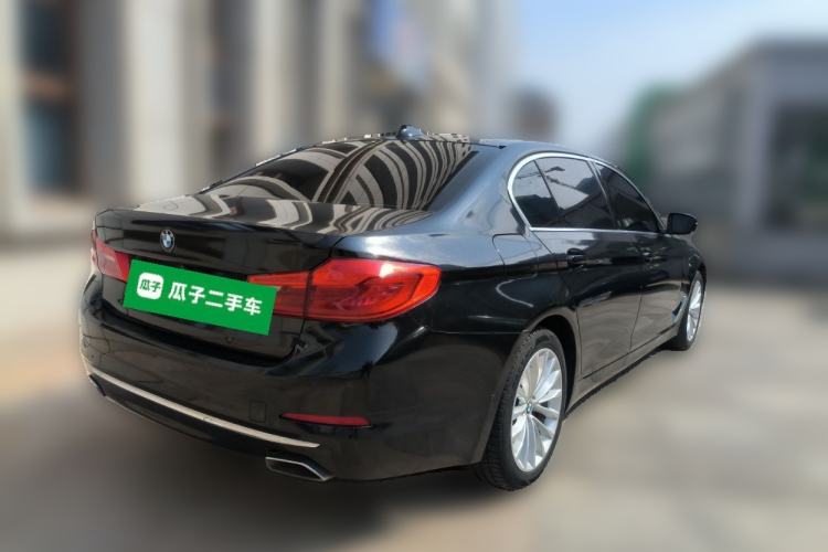 Used BMW 5 Series New Energy 2020 Mileage Upgrade Version 530Le Luxury Package Rear Right 45 Deg
