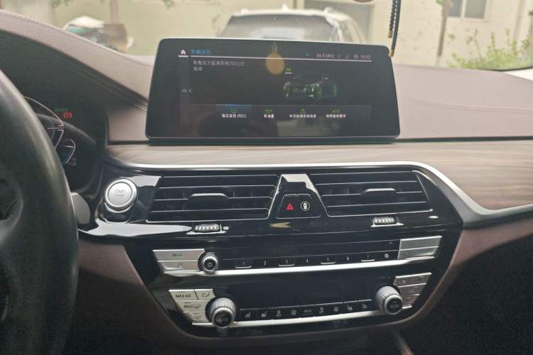 Used BMW 5 Series New Energy 2020 Mileage Upgrade Version 530Le Pioneer Edition Audio And AC Panel
