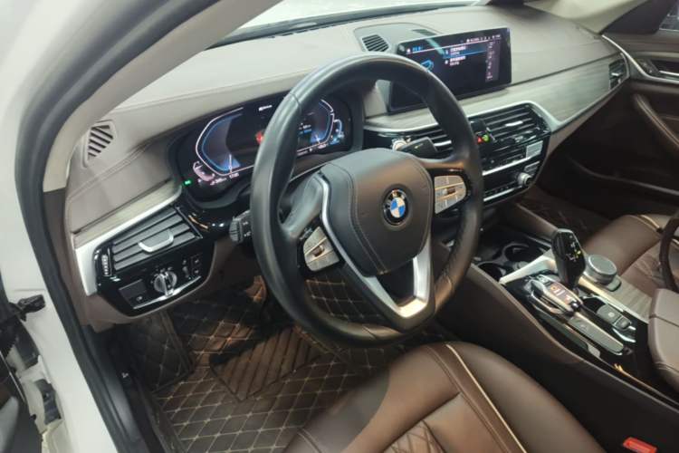 Used BMW 5 Series New Energy 2020 Mileage Upgrade Version 530Le Luxury Package Center Console