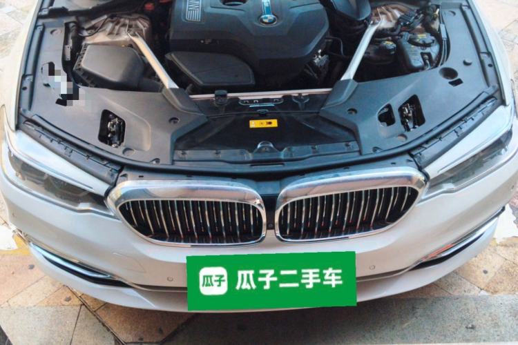 Used BMW 5 Series New Energy 2020 Mileage Upgrade Version 530Le Luxury Package Engine Bay