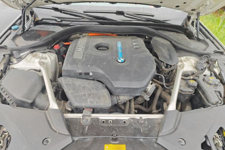 Used BMW 5 Series New Energy 2020 Mileage Upgrade Version 530Le Luxury Package Engine Bay