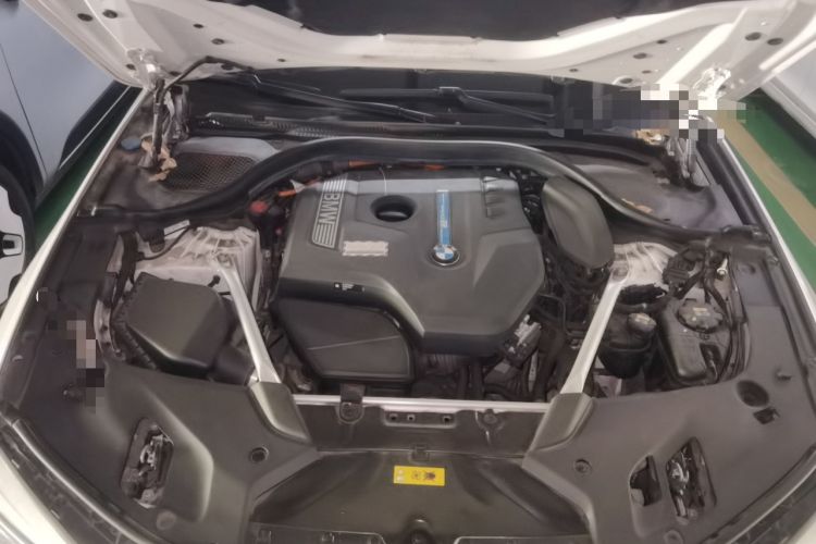 Used BMW 5 Series New Energy 2020 Mileage Upgrade Version 530Le Luxury Package Engine Bay