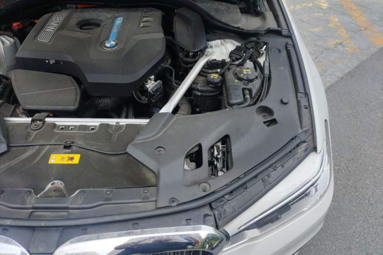 Used BMW 5 Series New Energy 2020 Mileage Upgrade Version 530Le Pioneer Edition Engine Bay Left