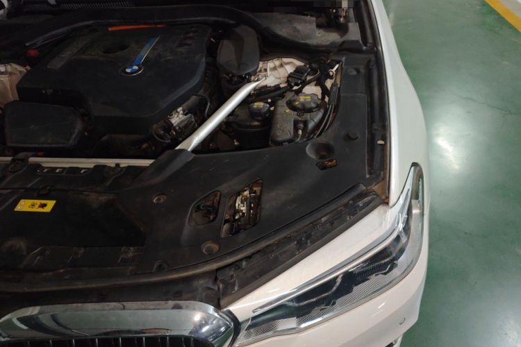 Used BMW 5 Series New Energy 2020 Mileage Upgrade Version 530Le Luxury Package Engine Bay Left