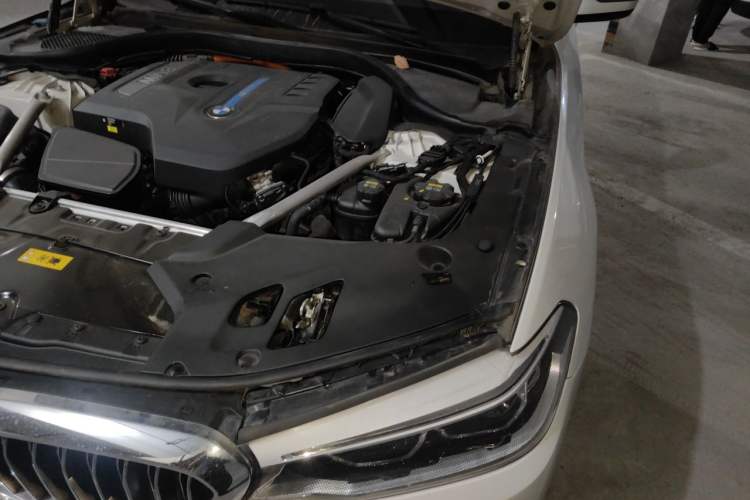 Used BMW 5 Series New Energy 2020 Mileage Upgrade Version 530Le Luxury Package Engine Bay Left