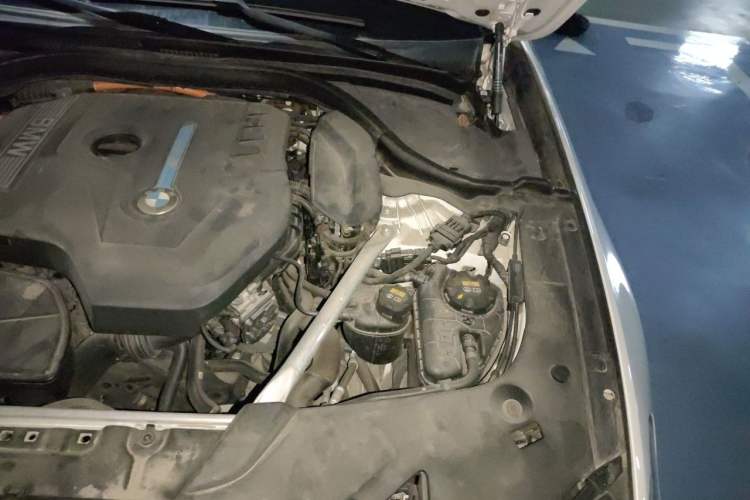 Used BMW 5 Series New Energy 2020 Mileage Upgrade Version 530Le Luxury Package Engine Bay Left