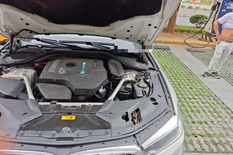 Used BMW 5 Series New Energy 2020 Mileage Upgrade Version 530Le Luxury Package Engine Bay Left