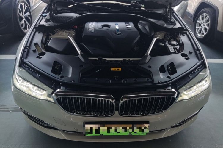 Used BMW 5 Series New Energy 2020 Mileage Upgrade Version 530Le Luxury Package Engine Bay