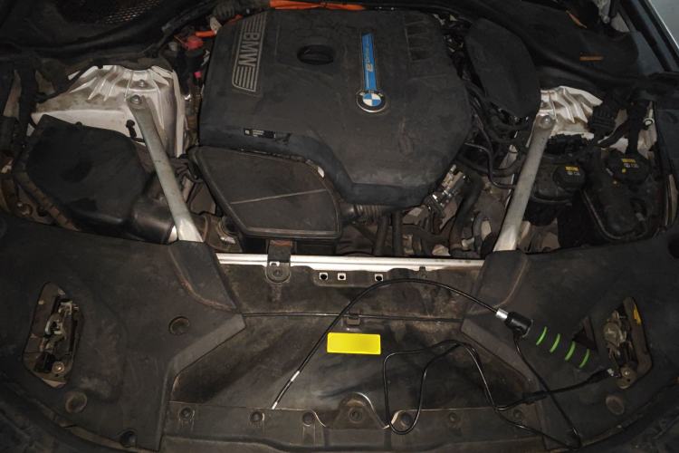 Used BMW 5 Series New Energy 2020 Mileage Upgrade Version 530Le Luxury Package Engine Bay