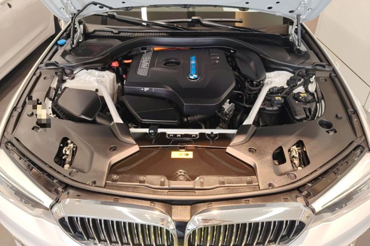 Used BMW 5 Series New Energy 2020 Mileage Upgrade Version 530Le Luxury Package Engine Bay