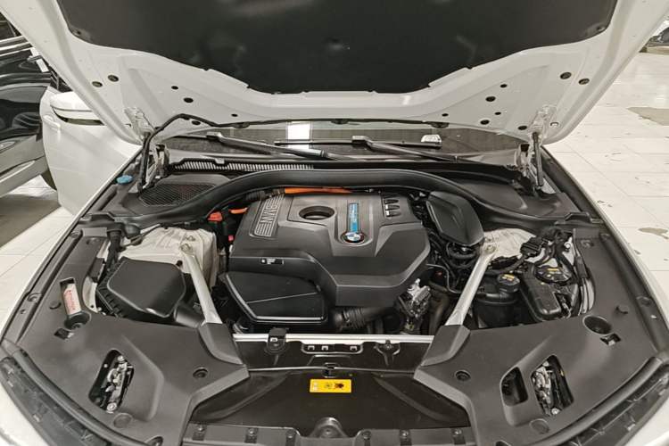 Used BMW 5 Series New Energy 2020 Mileage Upgrade Version 530Le Luxury Package Engine Bay