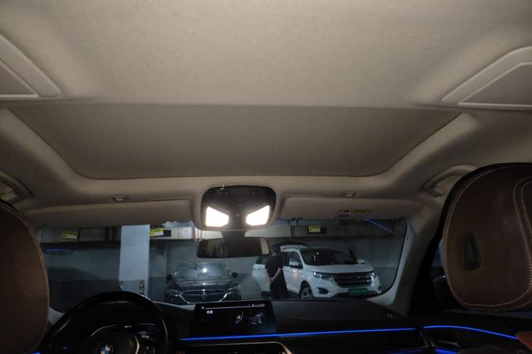 Used BMW 5 Series New Energy 2020 Mileage Upgrade Version 530Le Luxury Package Headliner