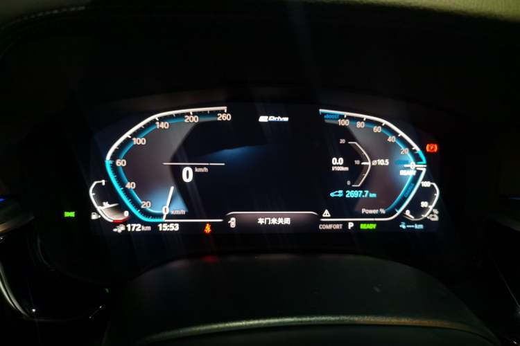 Used BMW 5 Series New Energy 2020 Mileage Upgrade Version 530Le Luxury Package Instrument Cluster