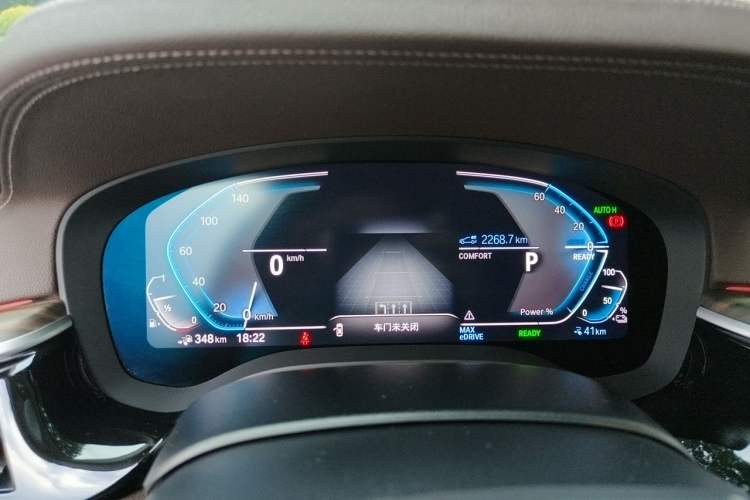 Used BMW 5 Series New Energy 2020 Mileage Upgrade Version 530Le Luxury Package Instrument Cluster