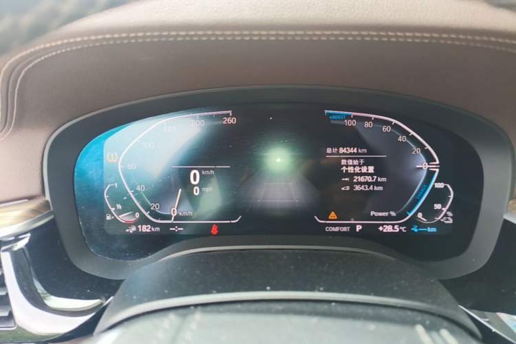 Used BMW 5 Series New Energy 2020 530Le Luxury Package Instrument Cluster