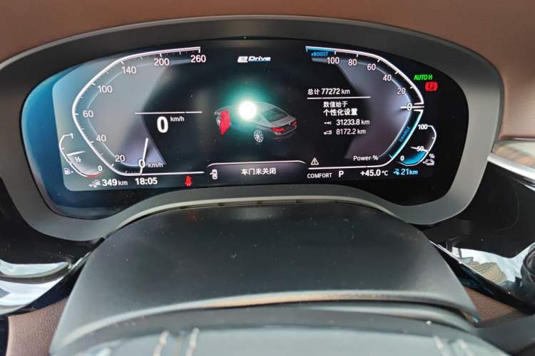 Used BMW 5 Series New Energy 2020 Mileage Upgrade Version 530Le Luxury Package Instrument Cluster